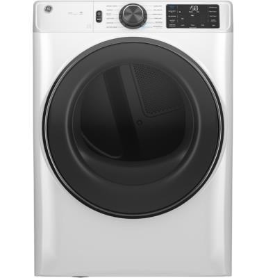 GE 7.8 Cubic Foot Front Load Gas Dryer White