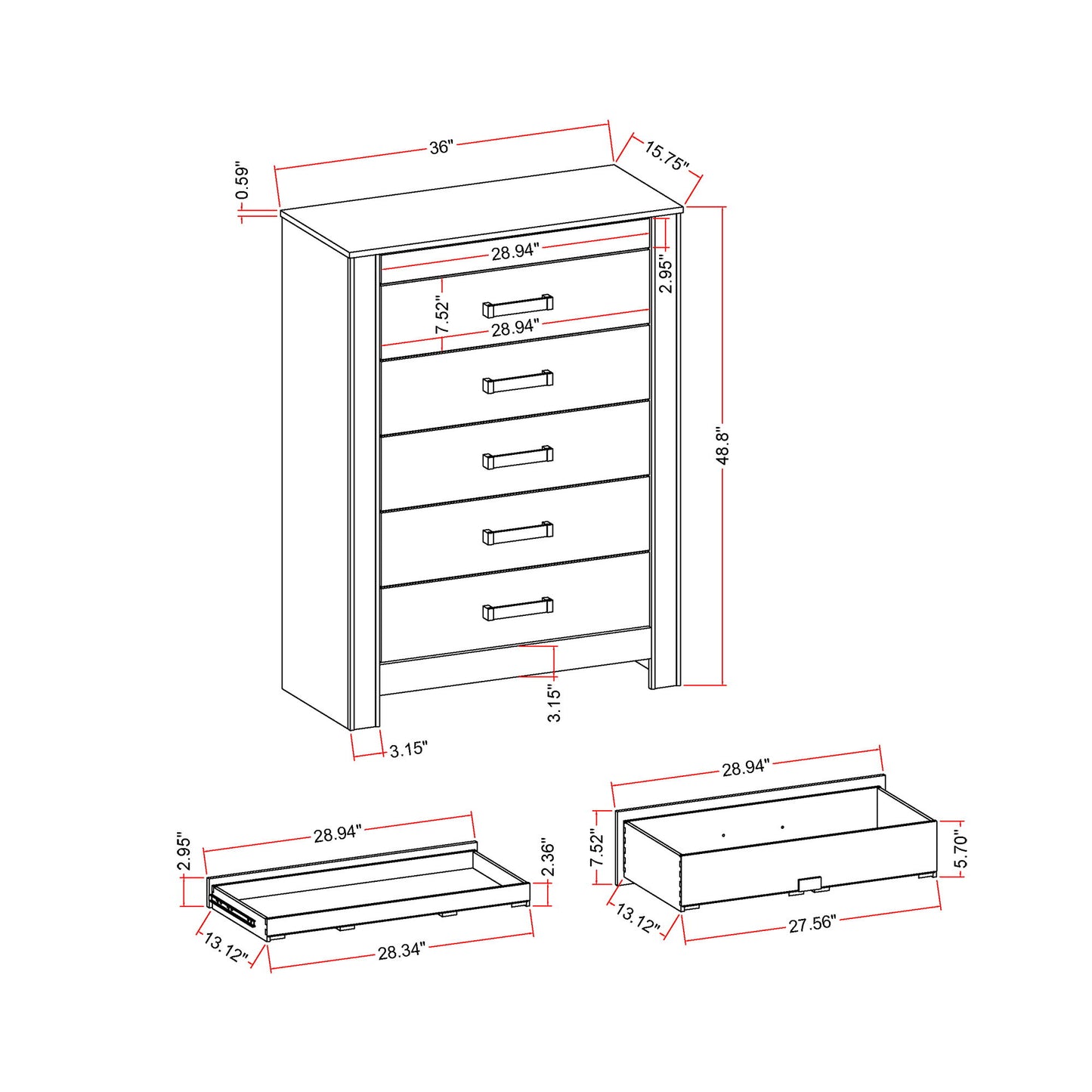 Lorenzo - Chest With Hidden Jewelry Compartment And Bar Handle - Silver