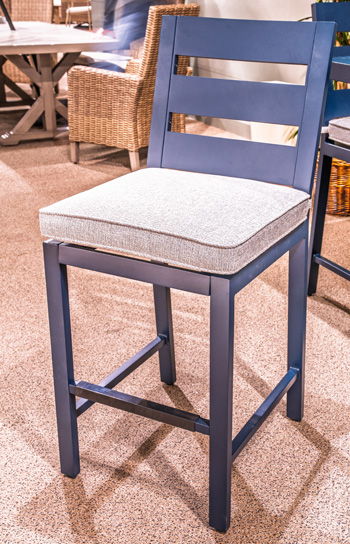 East Beach - Barstool (Set of 2) - Blue