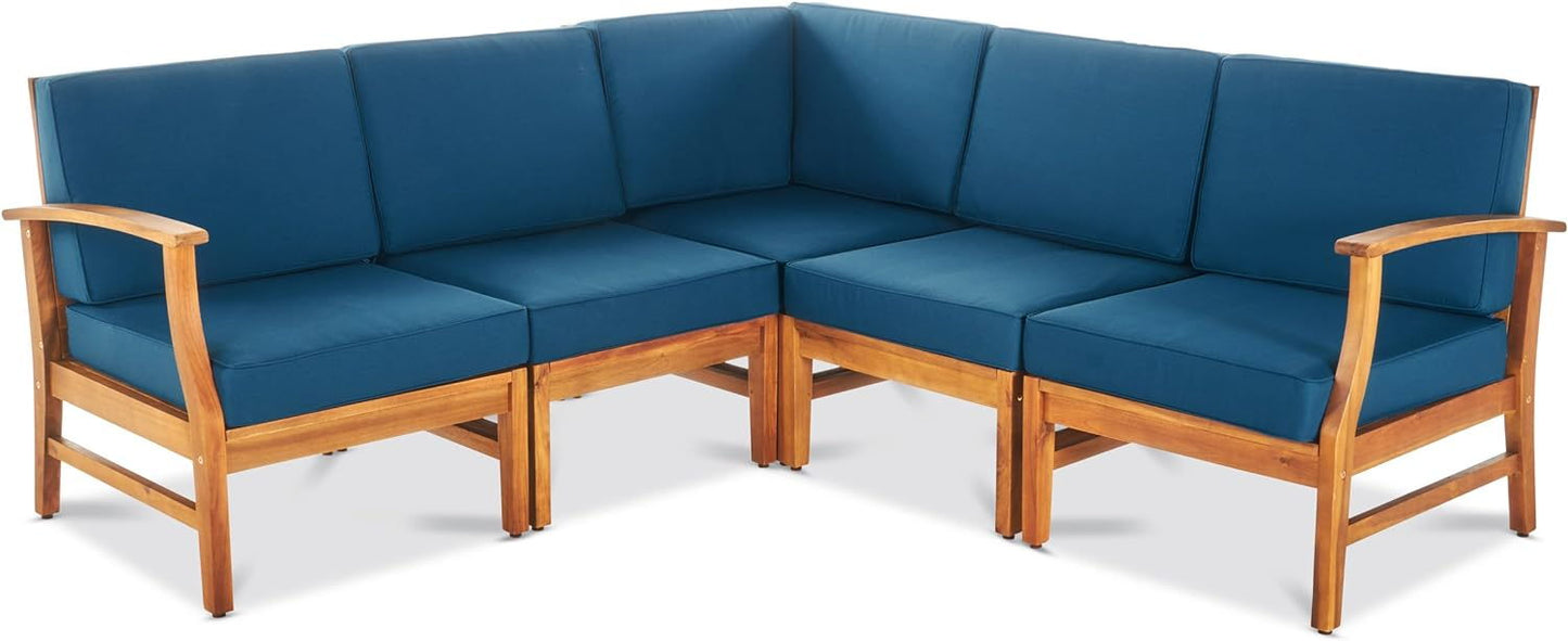 Perla - 5 Pieces Sofa Set