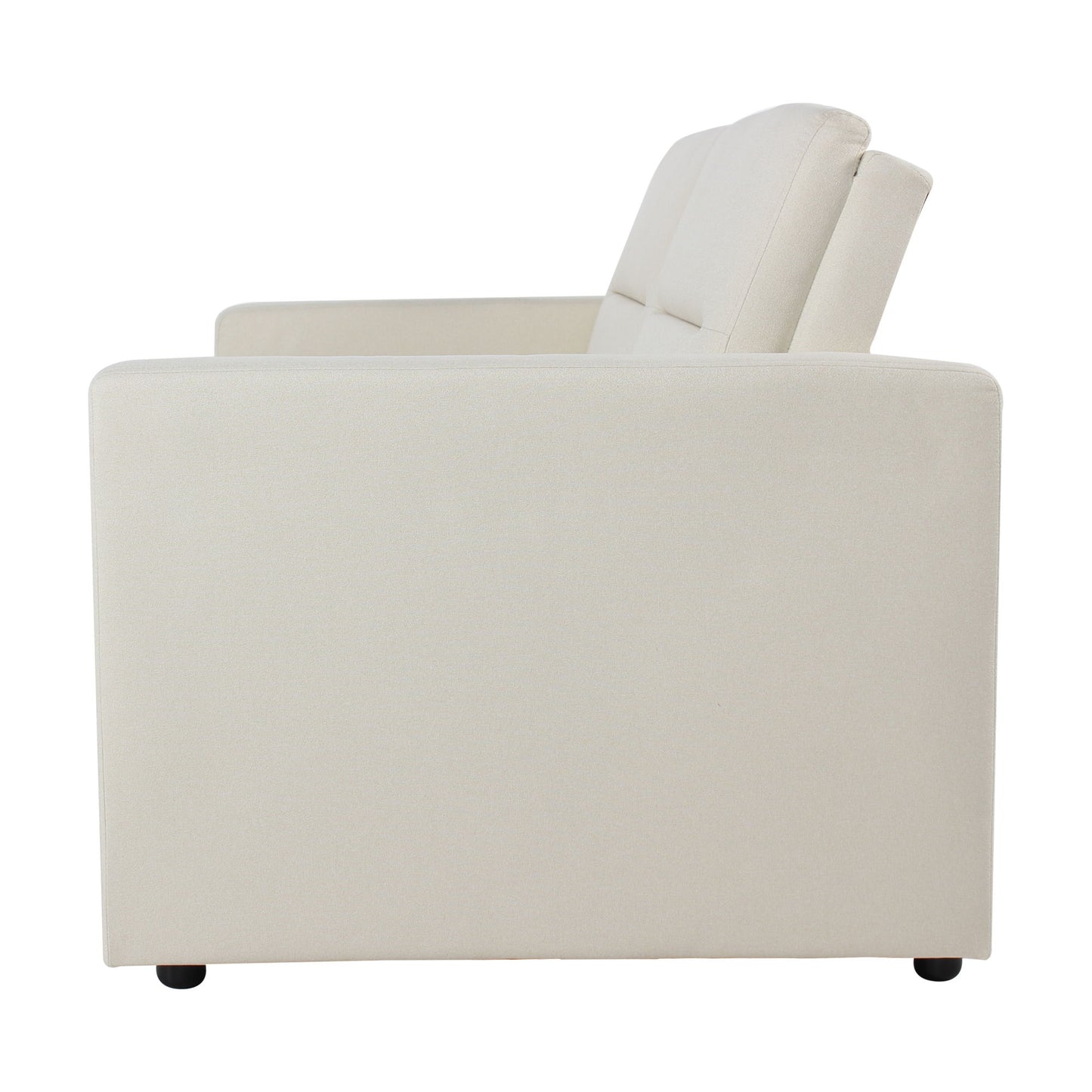 Sleeper Pull Out Loveseat Couch With Adjustable Backrest