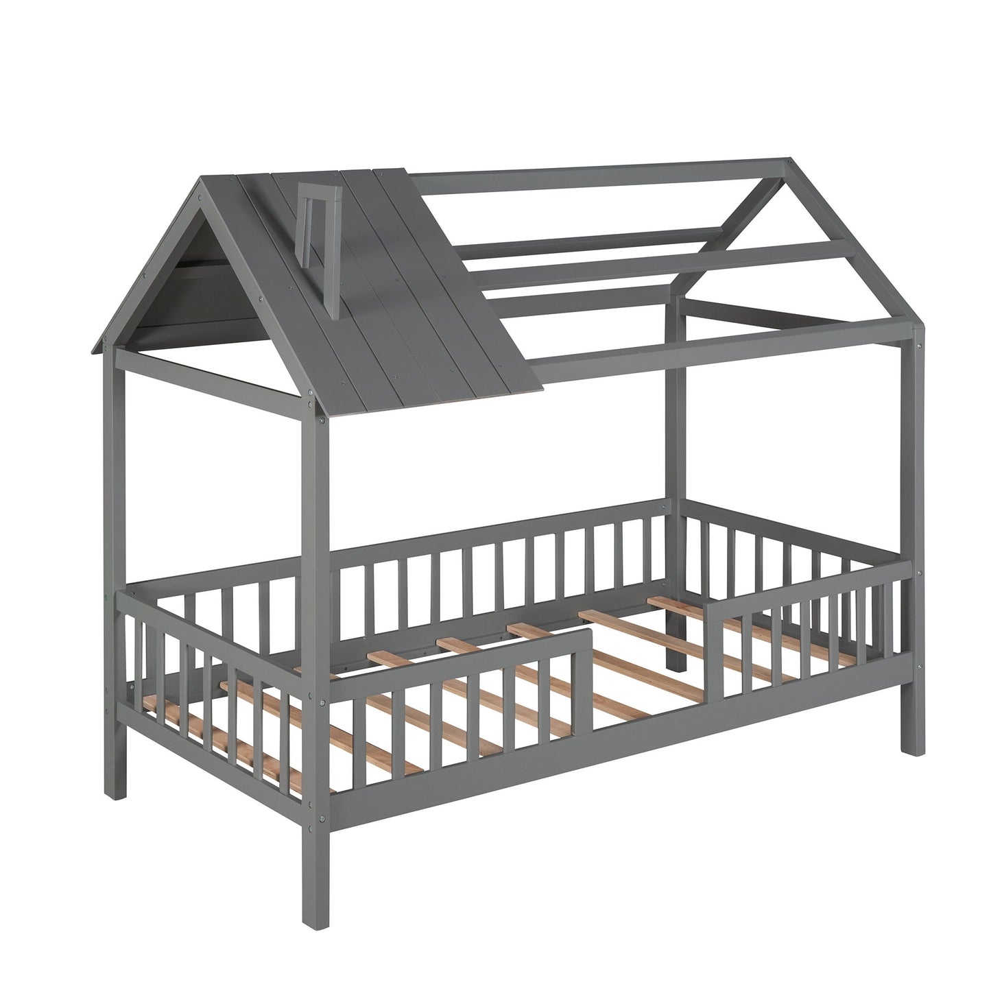 House Bed With Fence