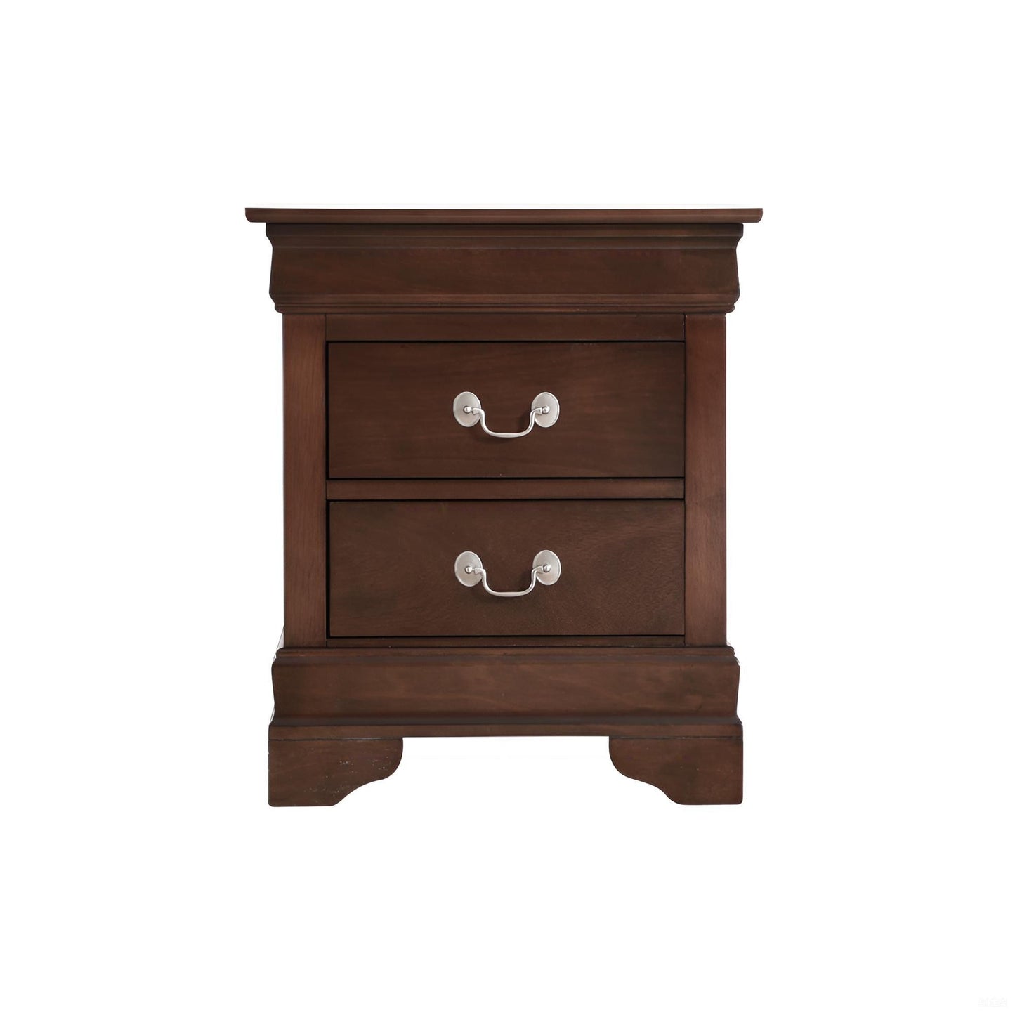 Louis Phillipe - Storage Nightstand - Cappuccino