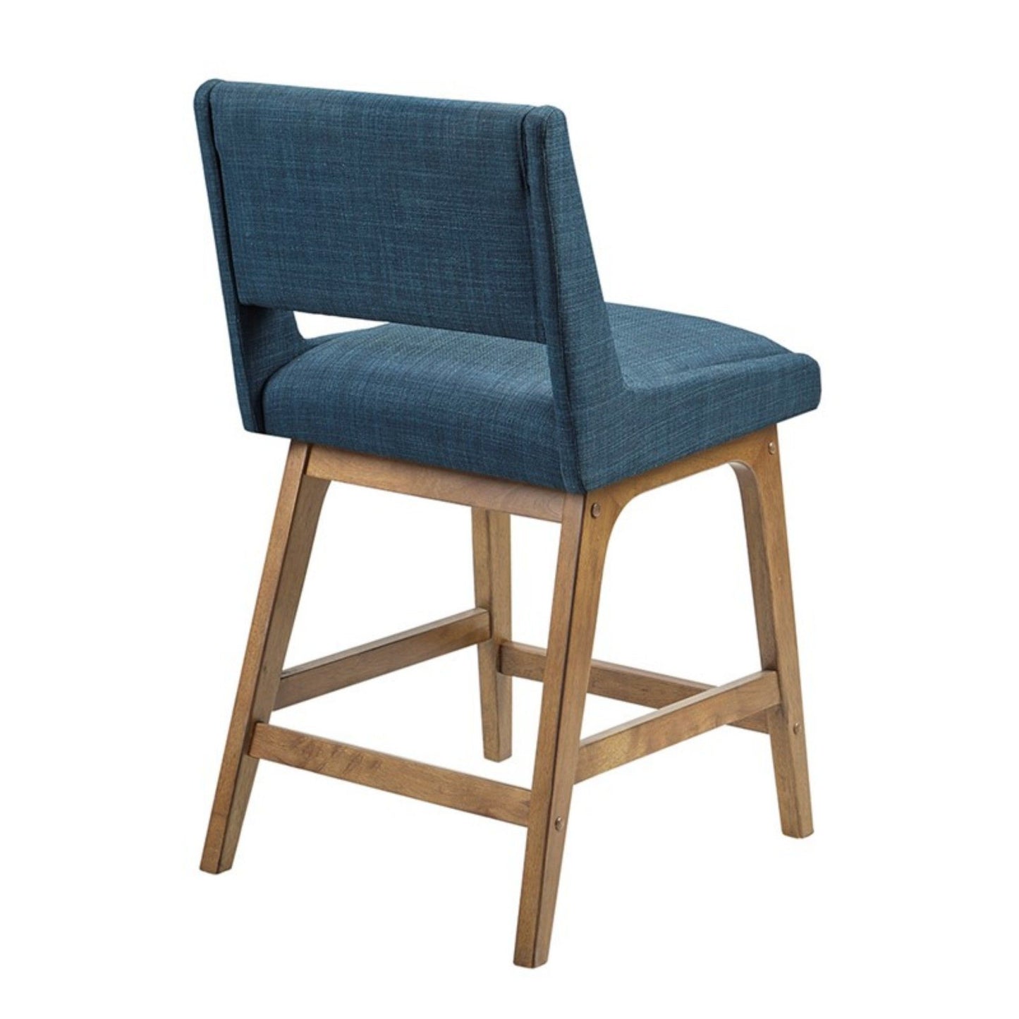 Boomerang - Dining Counter Stool Cushion - Navy