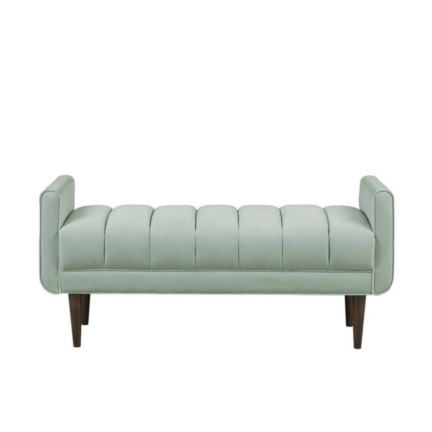 Linea - Upholstered Accent Bench - Seafoam