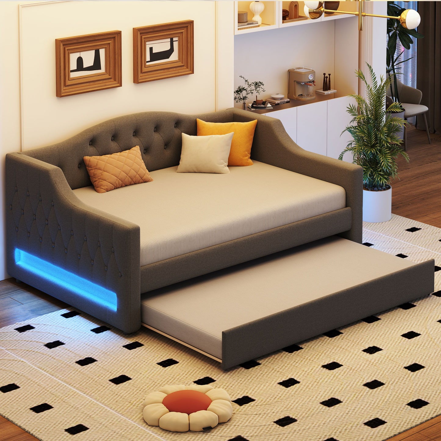 Daybed With LED Belt