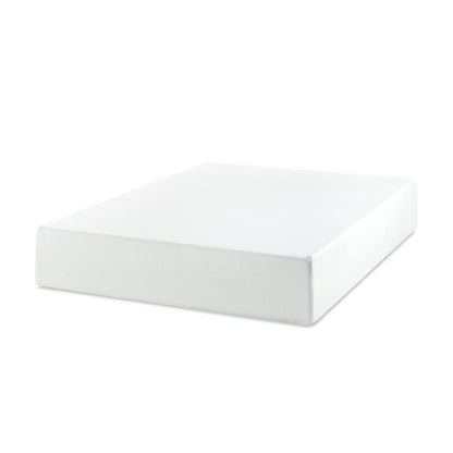 8" Twin Green Tea Memory Foam Mattress In Box - White