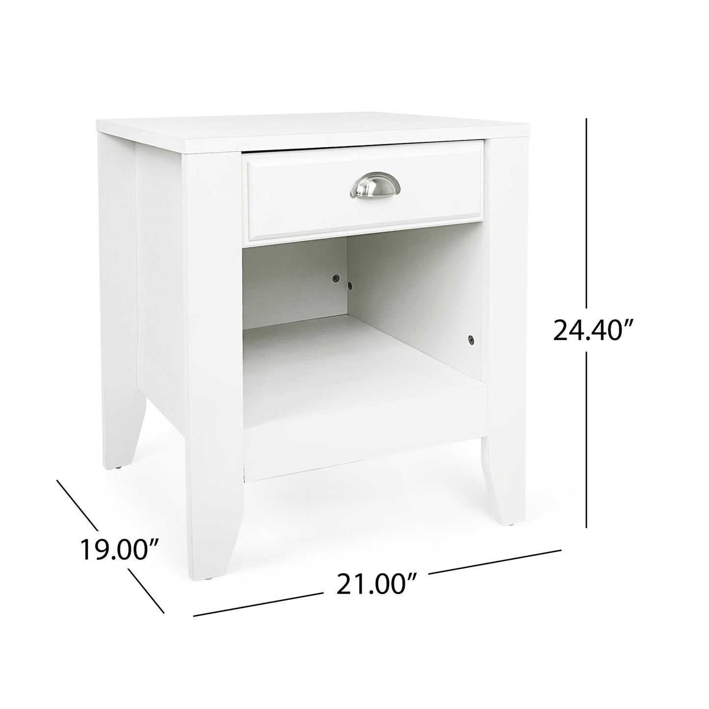 Cleary - Contemporary Nightstand With Drawer