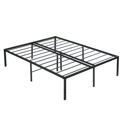Heavy Duty Metal Bed Frame With Quiet Support