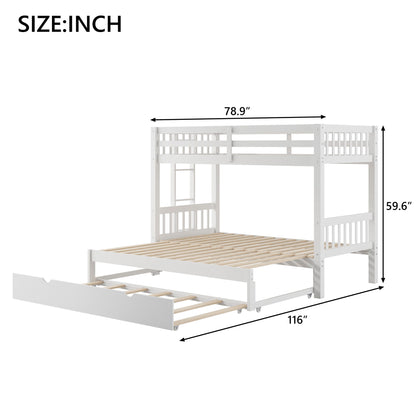 Smooth Mobility Bunk Bed With Trundle