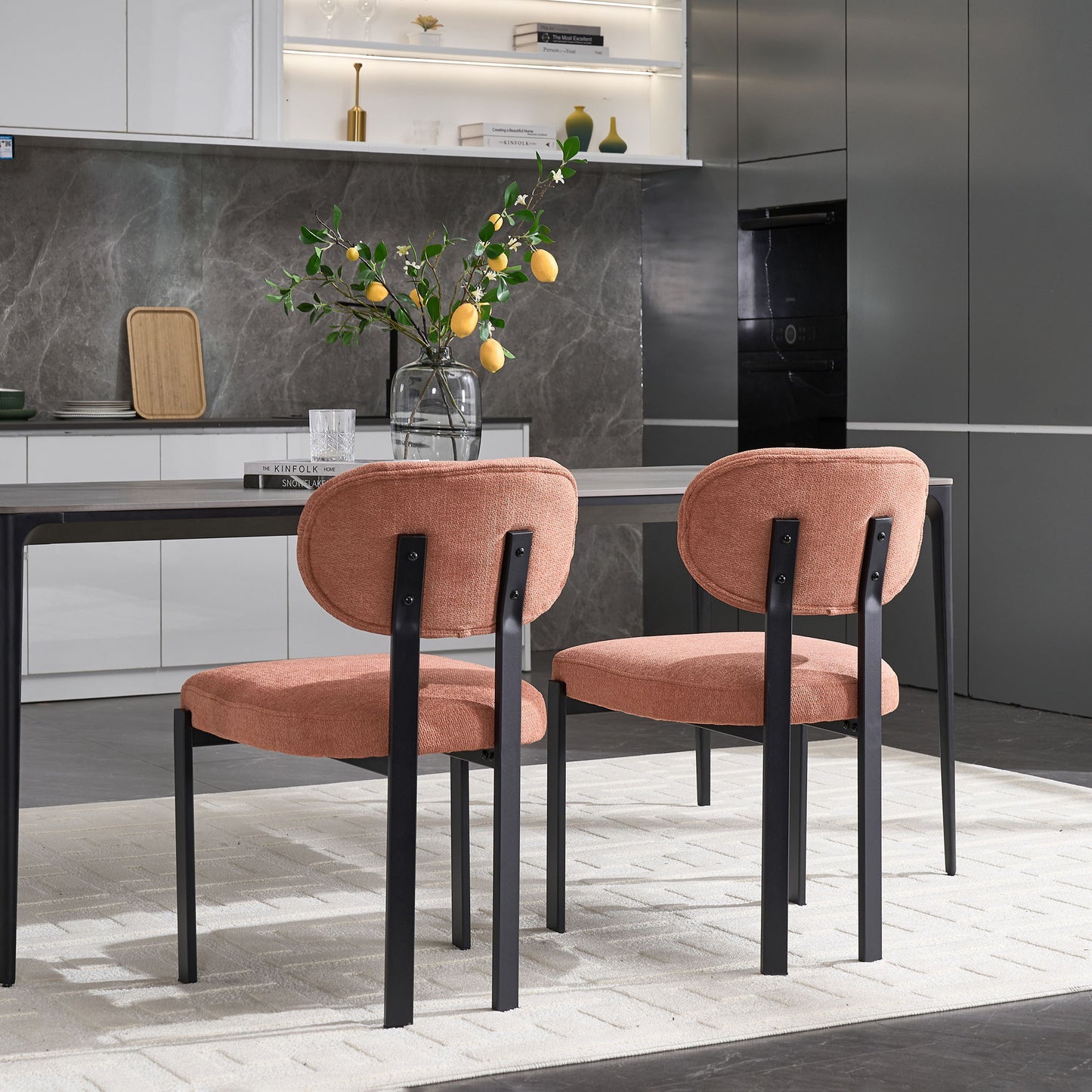 Dining Armless Chairs (Set of 2)