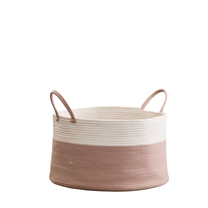 Francis - Cotton Round Laundry And Storage Basket