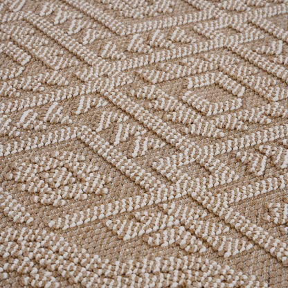 Guros - 8' X 10' Traditional Indoor / Outdoor Area Rug - Natural