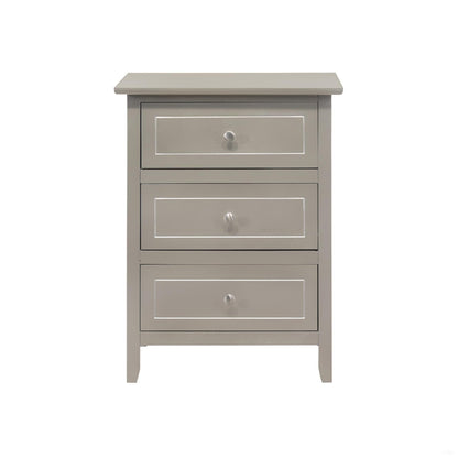 Daniel - 3 Drawer Nightstand
