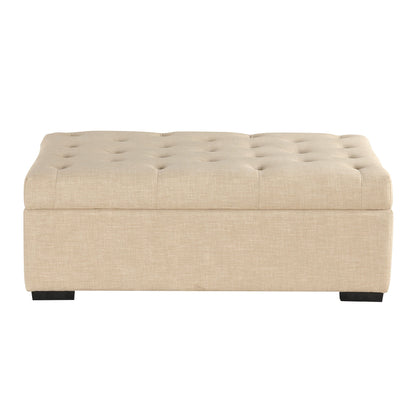 Convertible Folding Sofa Bed Ottoman With Memory Mattress And Tufted Design