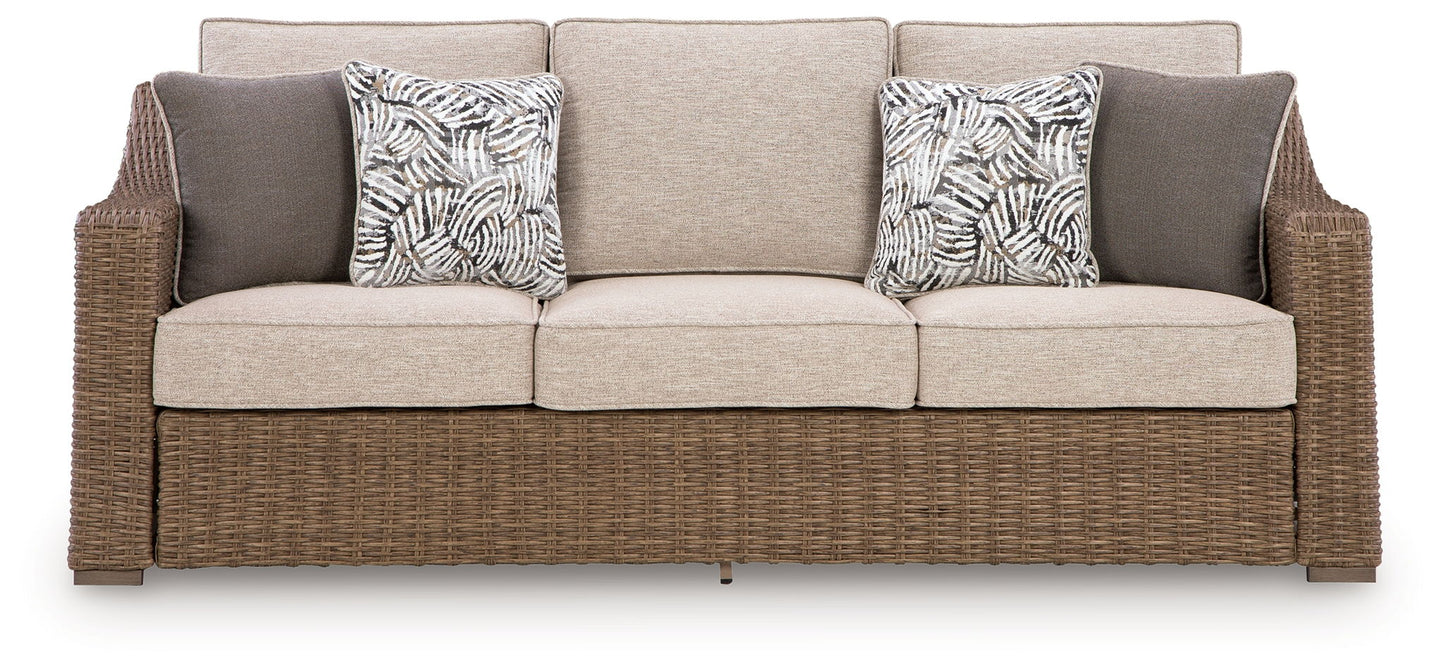 Laguna Heights - Sofa With Cushion - Beige