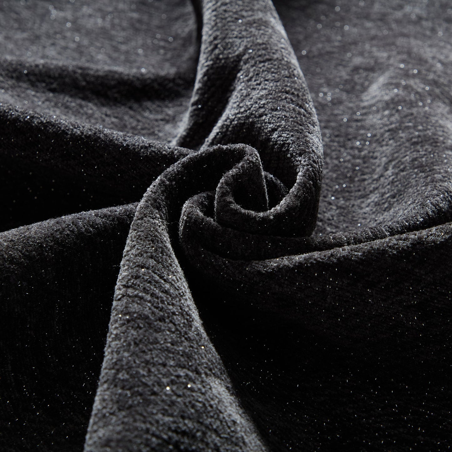 Modern Oversized Modular Sectional Sofa, Sparkling Chenille Fabric Soft Cushion Sofa With 2 Pillows