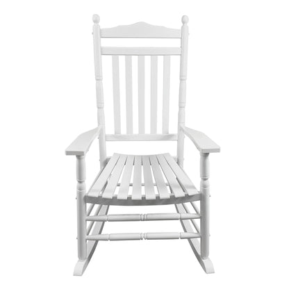 Balcony Porch Adult Rocking Wood Chair
