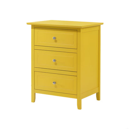 Daniel - 3 Drawer Nightstand