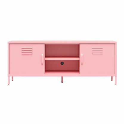 Cache - Locker Style TV Stand For TVs Up To 65" - Pink