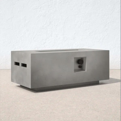 Propane Outdoor Durable Fire Pit Table - Gray