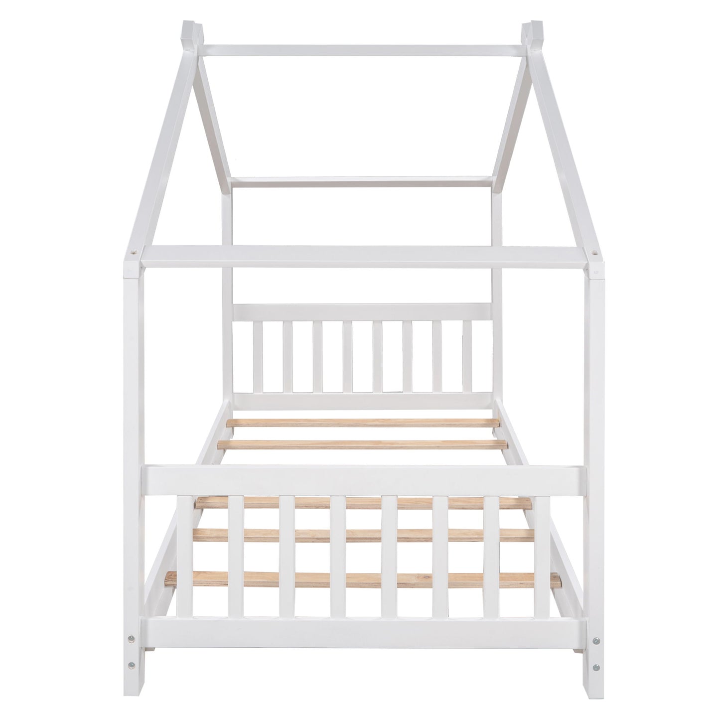 House Platform Bed With Headboard And Footboard, Roof Design