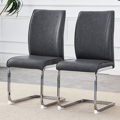 Luxury Simple Arch Chair, High Resilience With Metal Legs