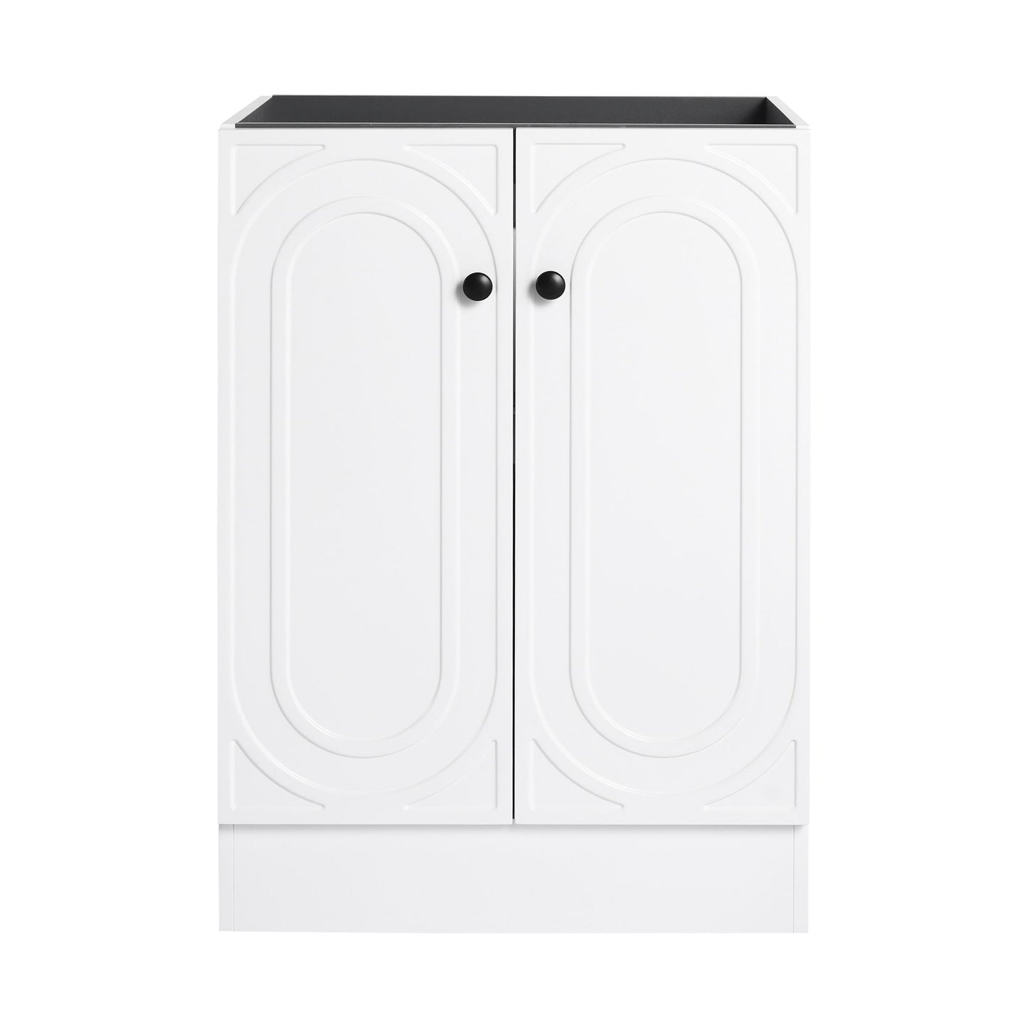 Modern Freestanding Bathroom Vanity With Soft Close Cabinet Doors