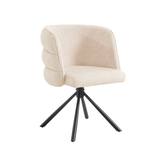 270 Degree Swivel Upholstered Desk Chairs (Set of 2)