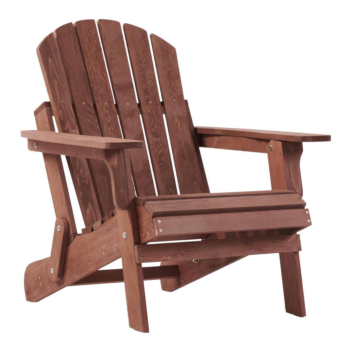 Oversize Outdoor Folding Adirondack Chair, Patio Chair For Garden