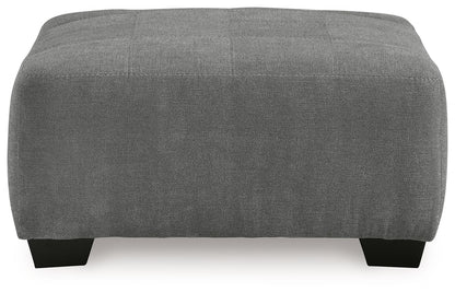 Birkdale Court - Oversized Accent Ottoman - Gray
