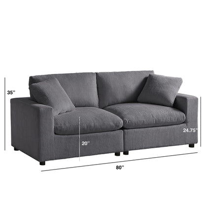 Chelsea - Modular 2 Piece Sofa