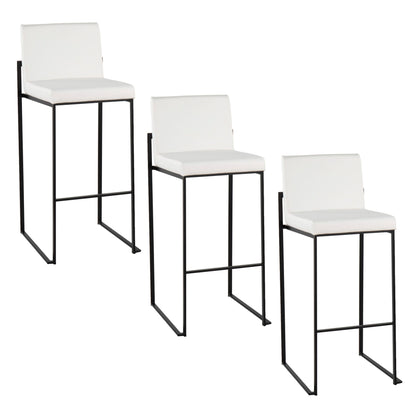 Fuji - Contemporary High Back Barstool Elegant Design