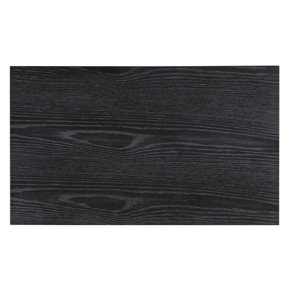 Danielle - 2 Drawer Nightstand With Knobs - Black