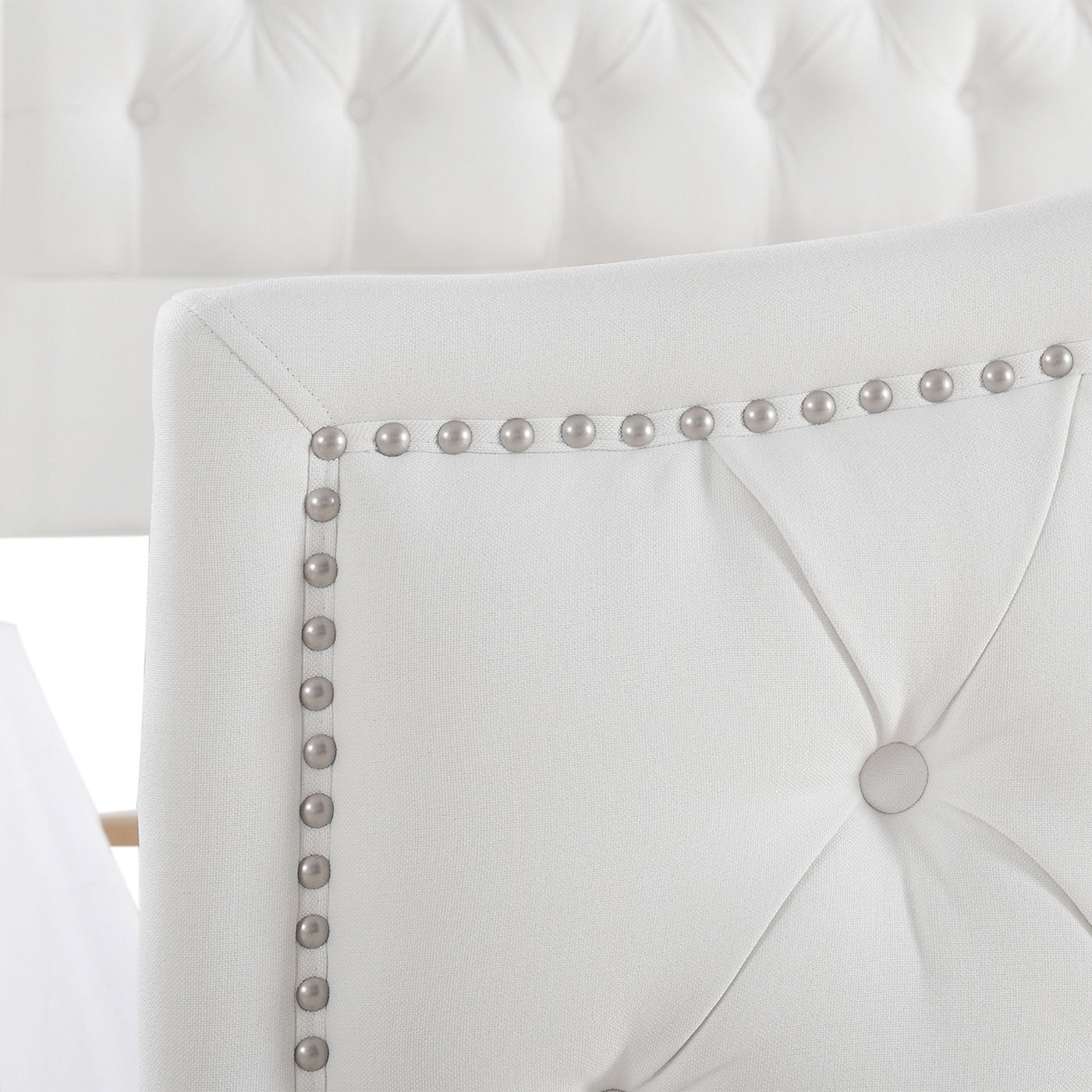 Marcella - Upholstered Shelter Headboard Bed Set