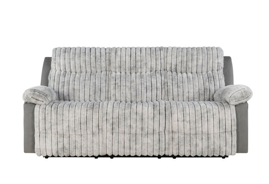 Global 80" Reclining Sofa - Gray