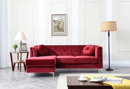 Pompano - Micro Suede Sofa Chaise