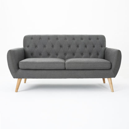 Mid - Century Tufted Loveseat