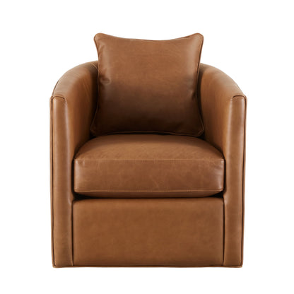 Jasmine - Swivel Accent Chair - Brown