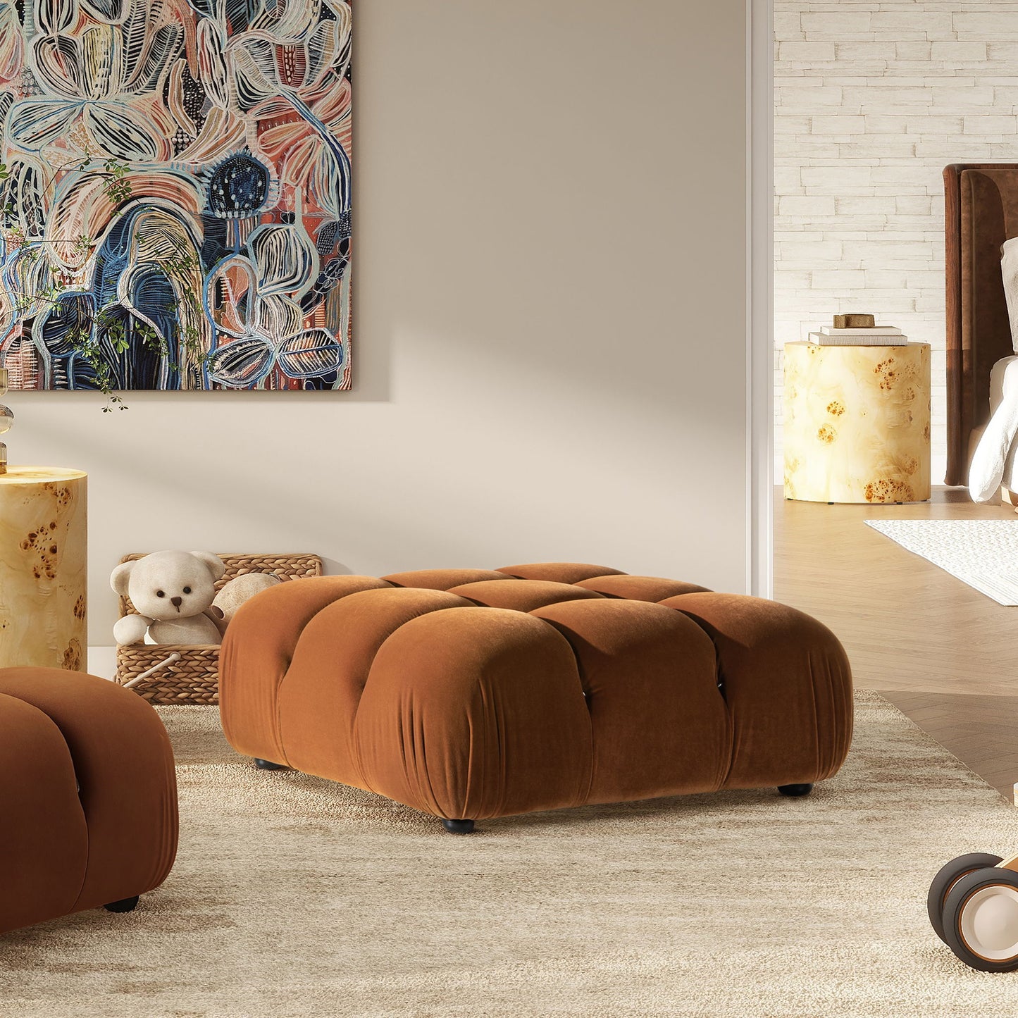 Marcel - Bubble Modular Modern Cocktail Ottoman