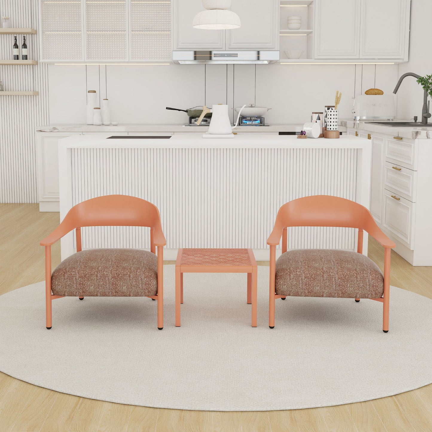 Furniture Set With Seat Cushions, Sturdy And Durable