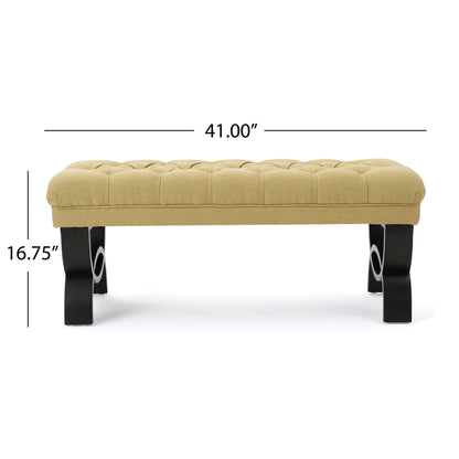 Hilton - Ottoman Bench Classic Style