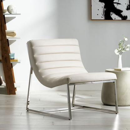 Wilmouth - Roll Occasional Chair - White