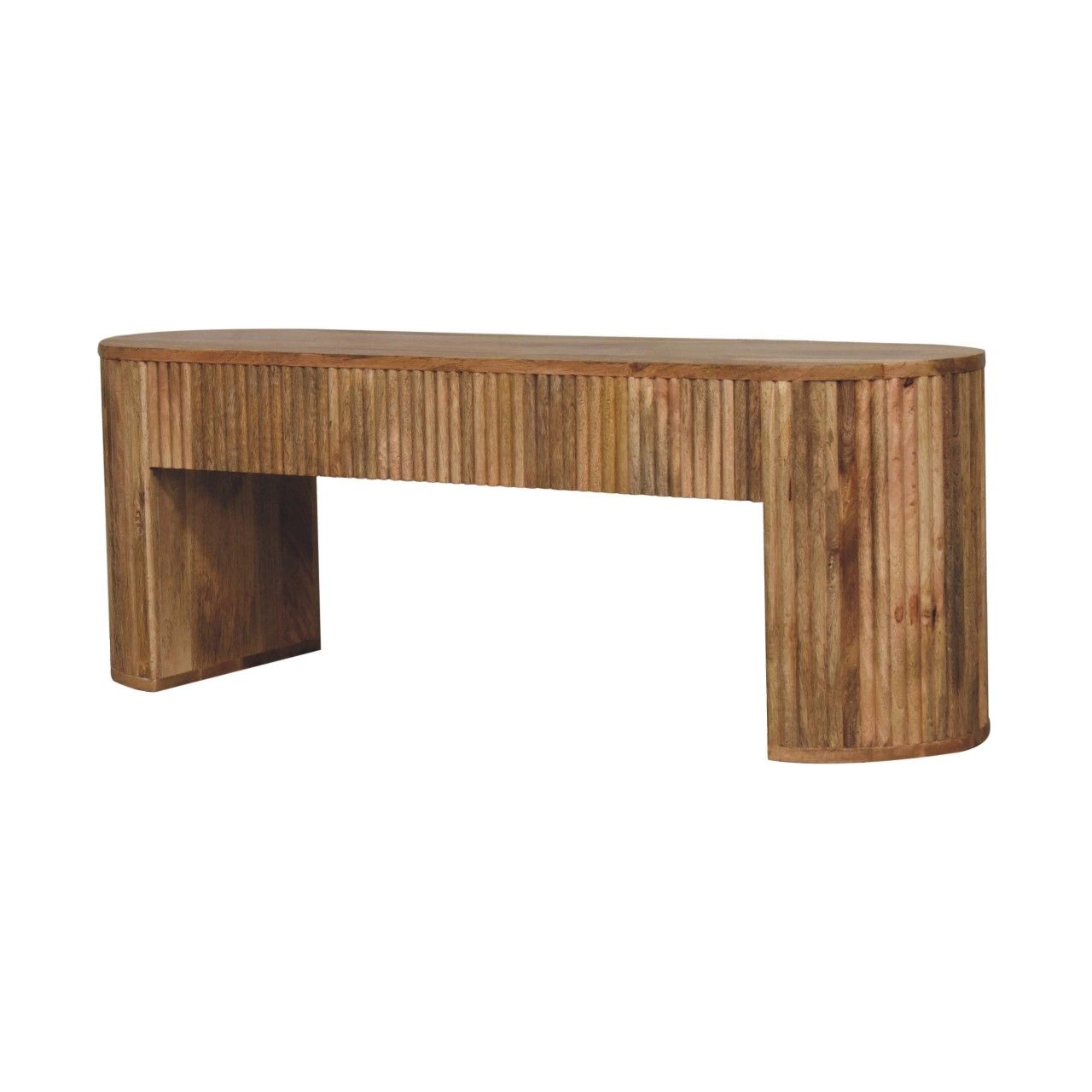 Soba - Straight Media Unit - Oak