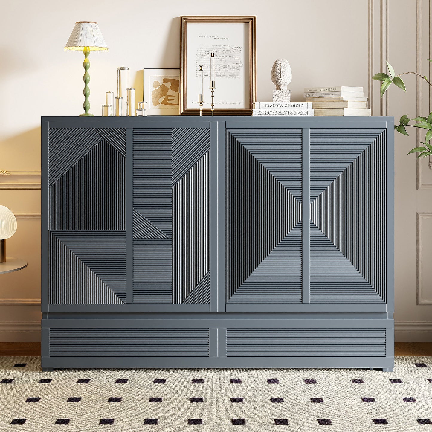 Murphy Bed With Large Drawer, USB Ports And Outlets