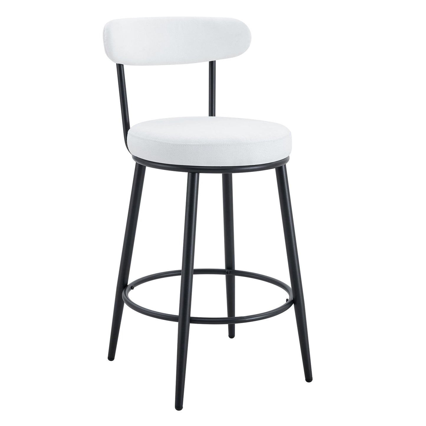Fashionable Ergonomic High Legged Bar Chairs (Set of 2)