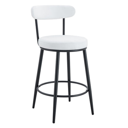 Fashionable Ergonomic High Legged Bar Chairs (Set of 2)