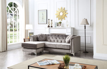 Pompano - Micro Suede Sofa Chaise
