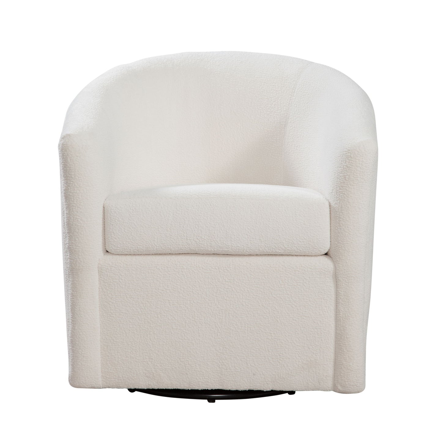 Oaklynn - Barrel Style Swivel Accent Chair