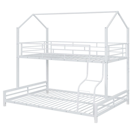 Sturdy Frame House Bunk Bed